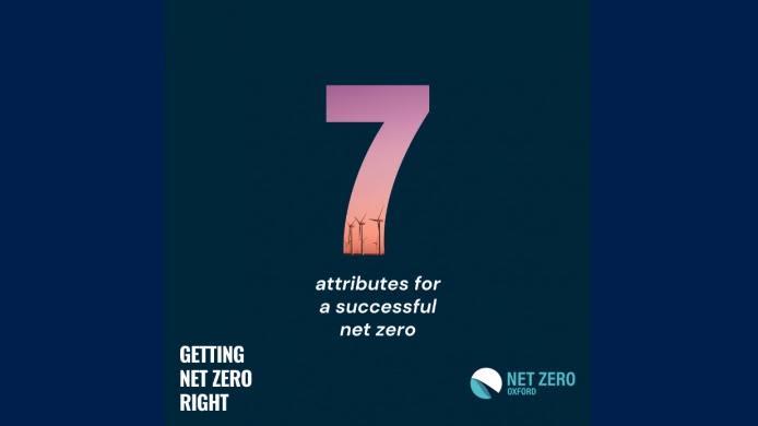Logo for Oxford Net Zero's 'Getting Net Zero right'