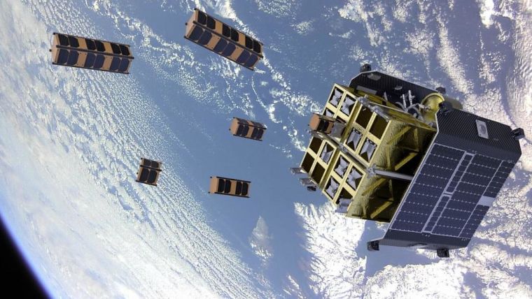 ION Satellite Carrier over Scotland (D-Sense picture)