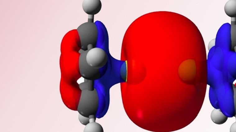 Chemical depiction of a Beryllium-Beryllium compound