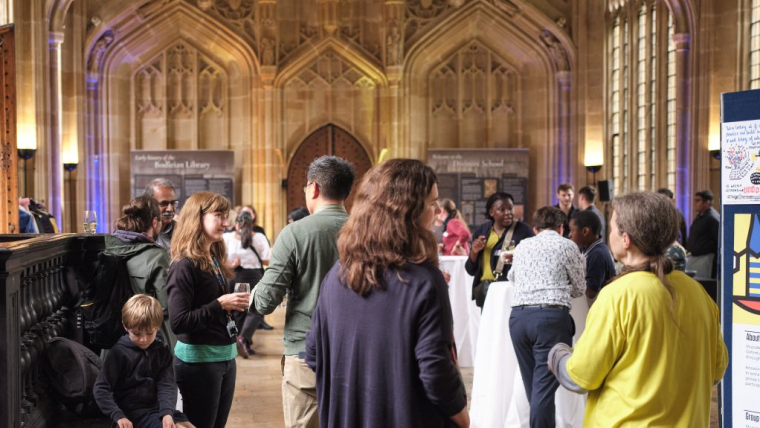 The Science Together celebration event at the Divinity School