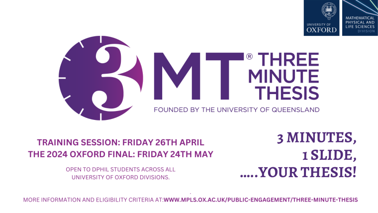 Three Minute Thesis Competition 2024