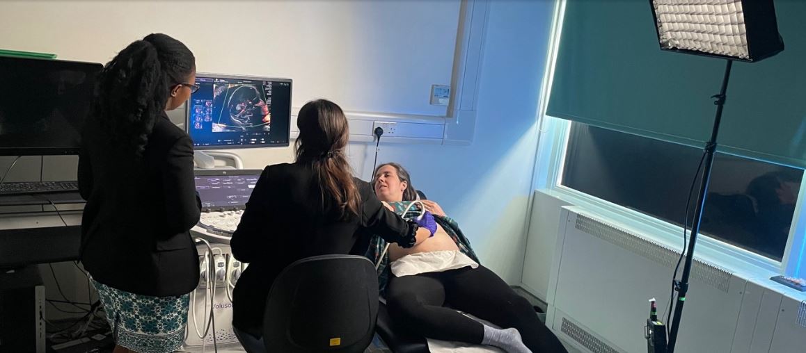 Behind the scenes of filming the Women in AI at Oxford profile series