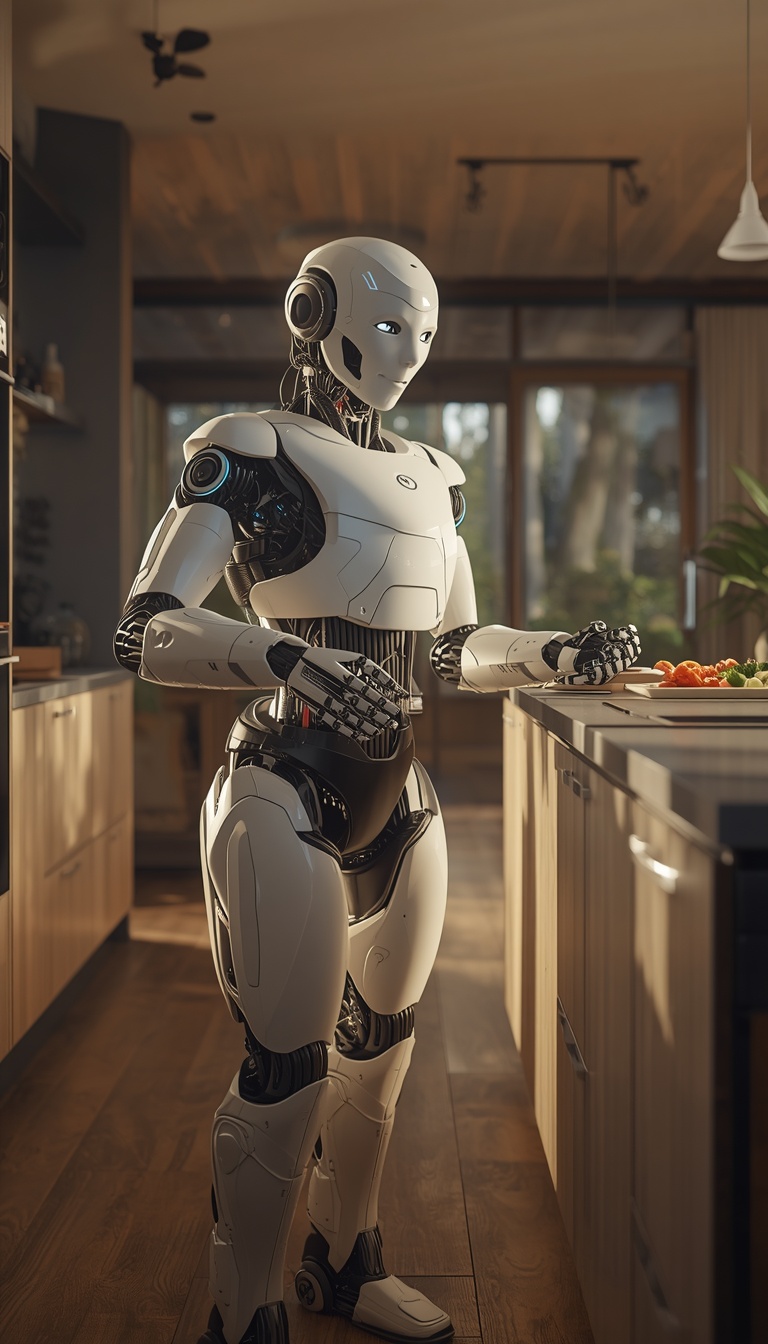 A humanoid robot
