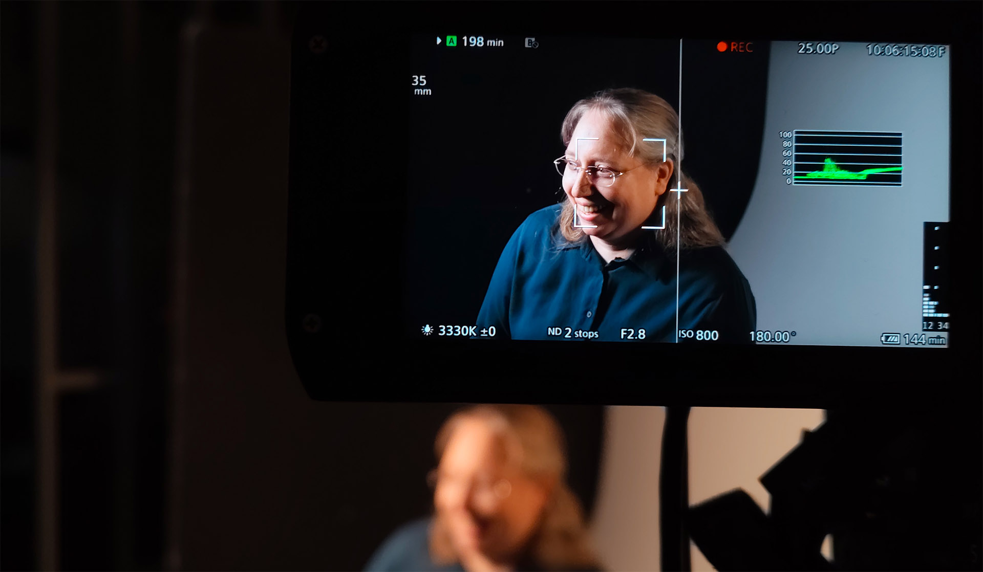 Behind the scenes of filming the Women in AI at Oxford profile series